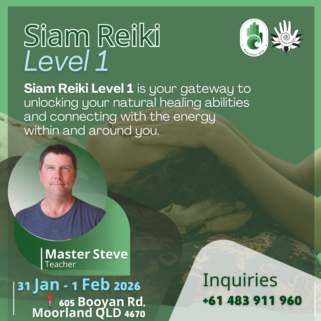 [Moorland - 31st Jan - 1st Feb 2026 ] Siam Reiki Level 1
