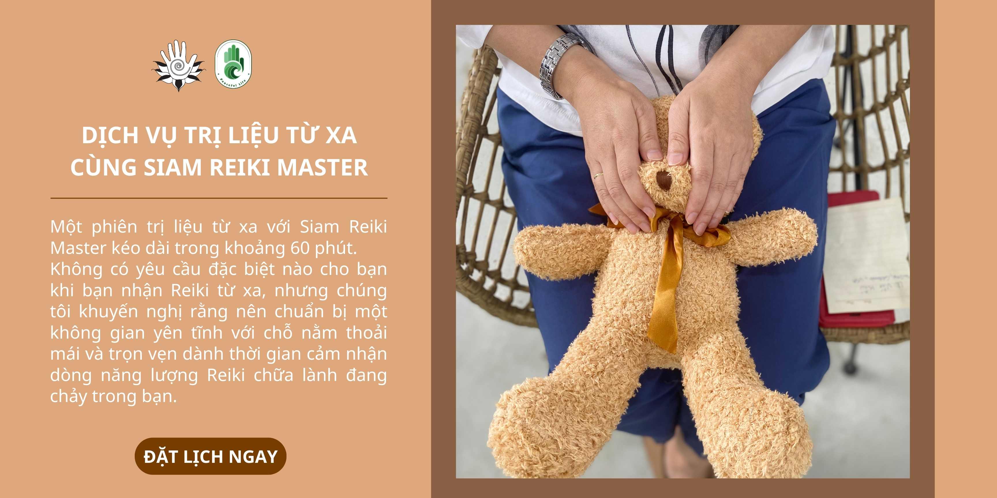 Trị liệu từ xa cùng Master Siam Reiki