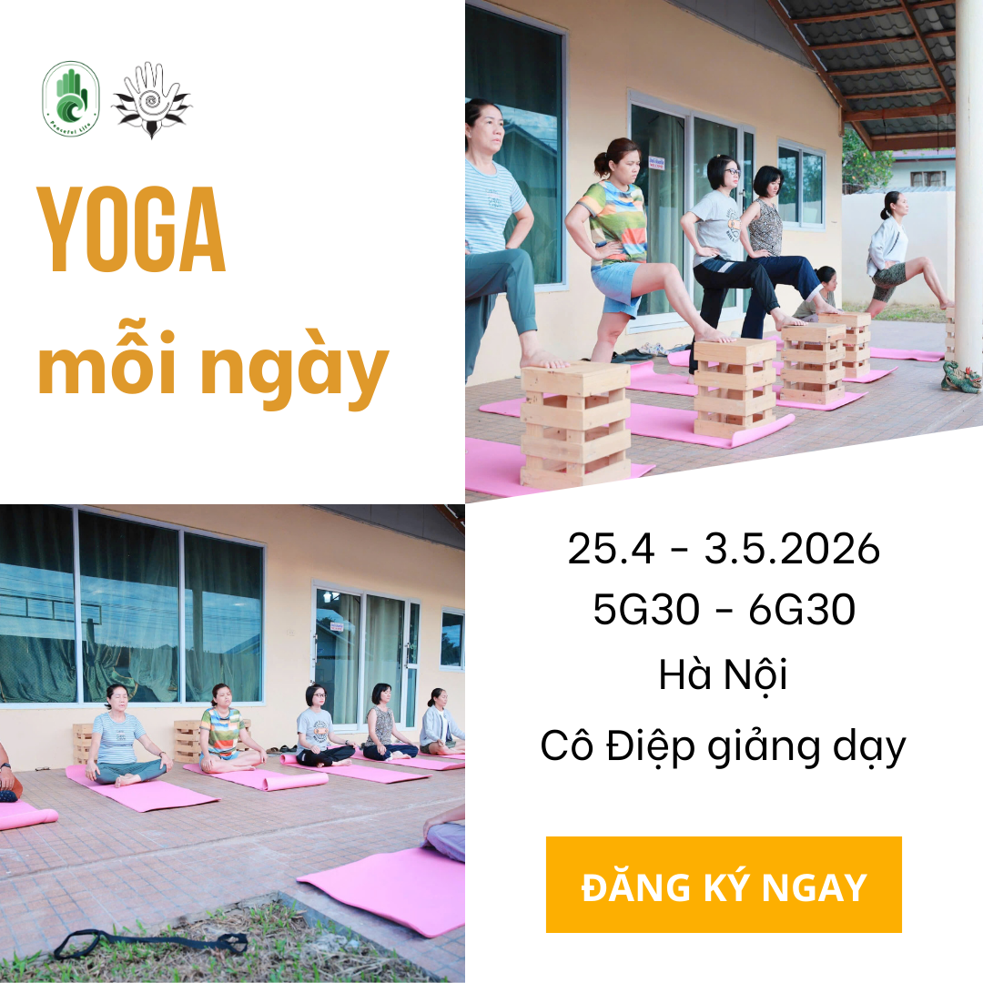 [FG Hà Nội - T4.2026] Tập luyện Yoga 3 buổi - Cô Điệp