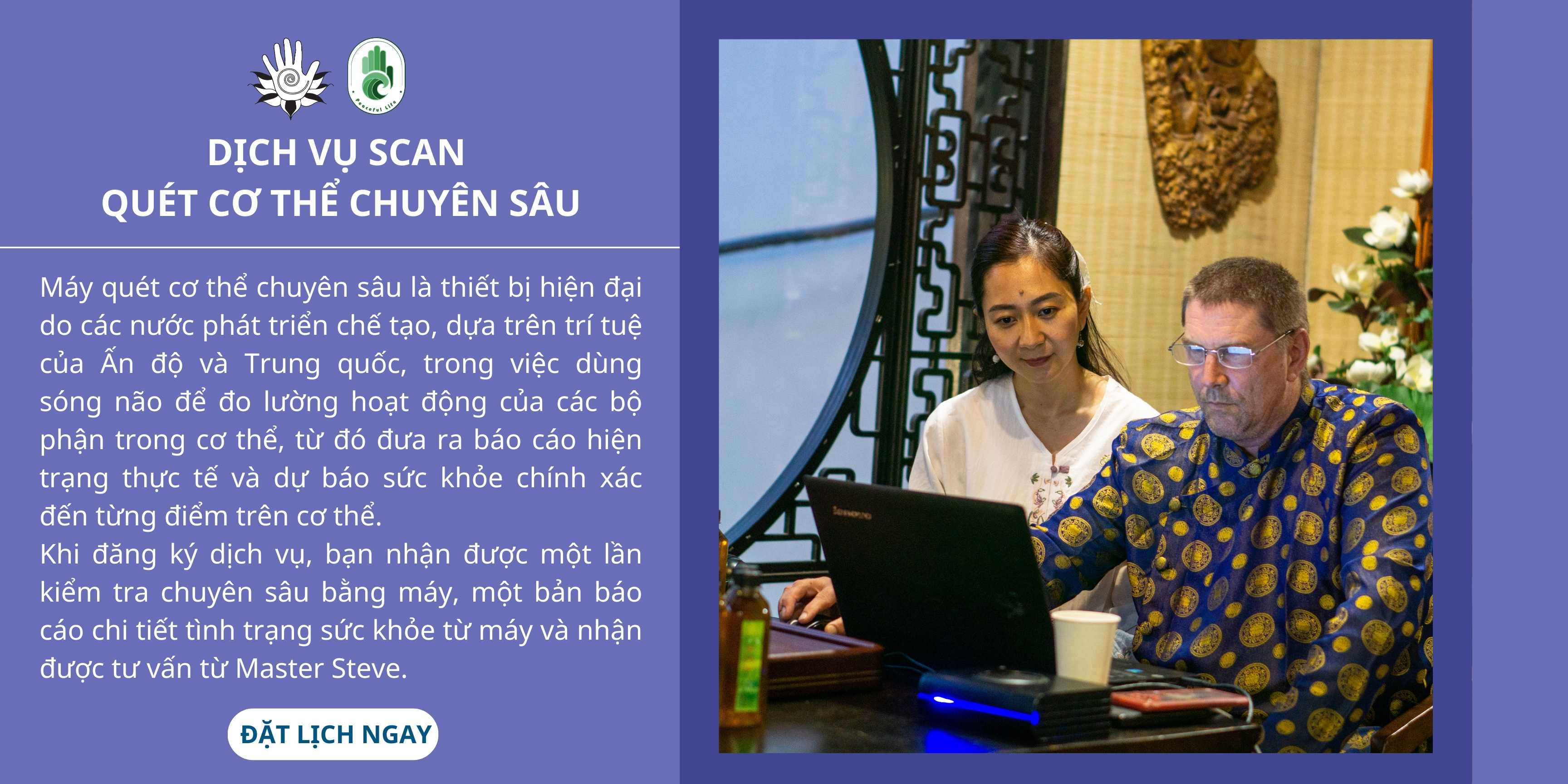 Scan sức khỏe với máy Scan 3D NLS