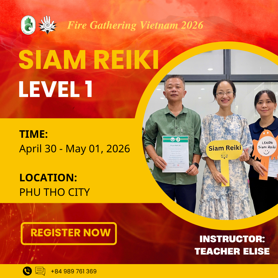[FG Ha Noi - 2026]  Siam Reiki Level 1 (Teacher Elise)
