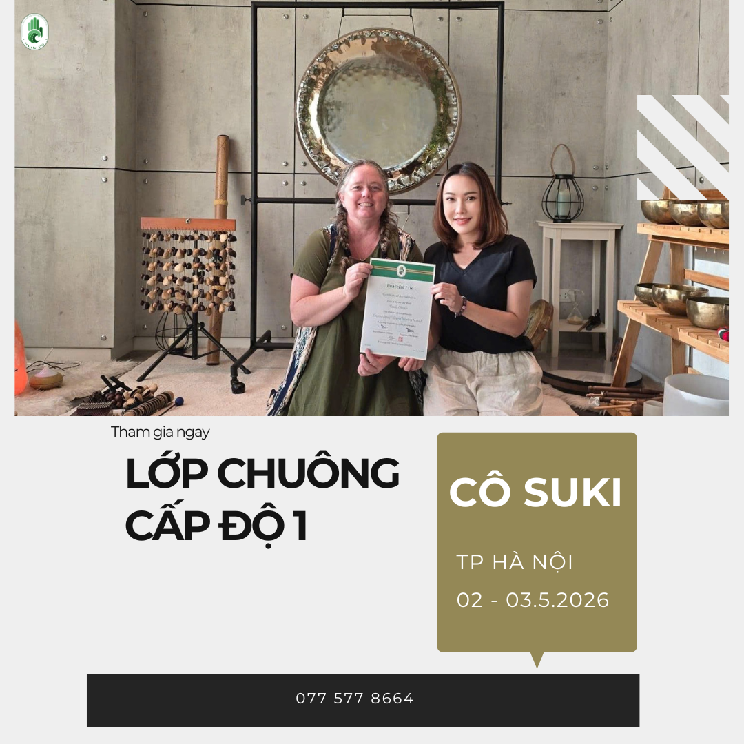 [FG Hà Nội - T4.2026] Trị liệu chuông xoay cấp độ 1 - Cô Suki