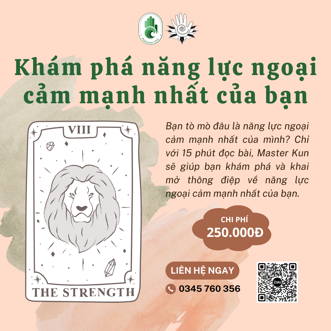 Khám phá năng lực ngoại cảm mạnh nhất của bạn