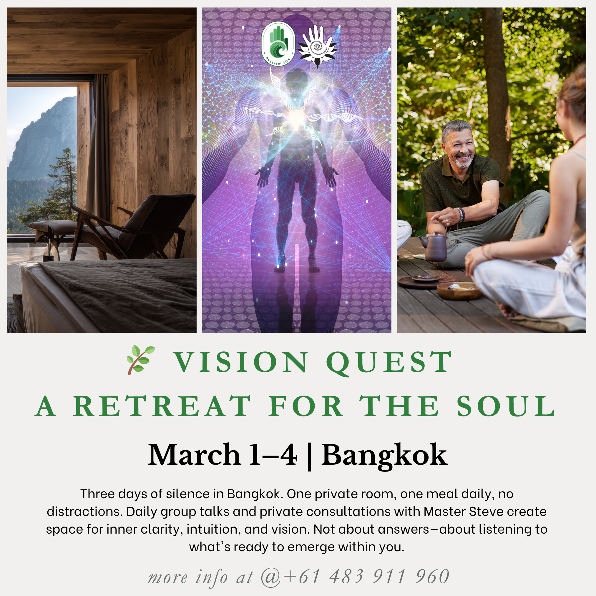 🌿 Vision Quest: A Retreat for the Soul