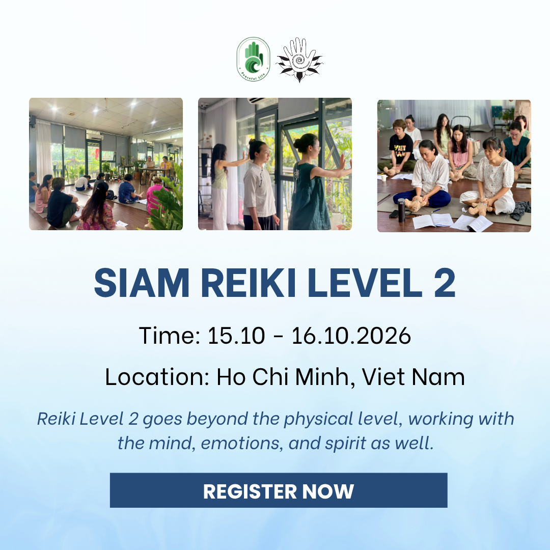 [HCM – Oct 2026] Siam Reiki Level 2 (Teacher Steve)