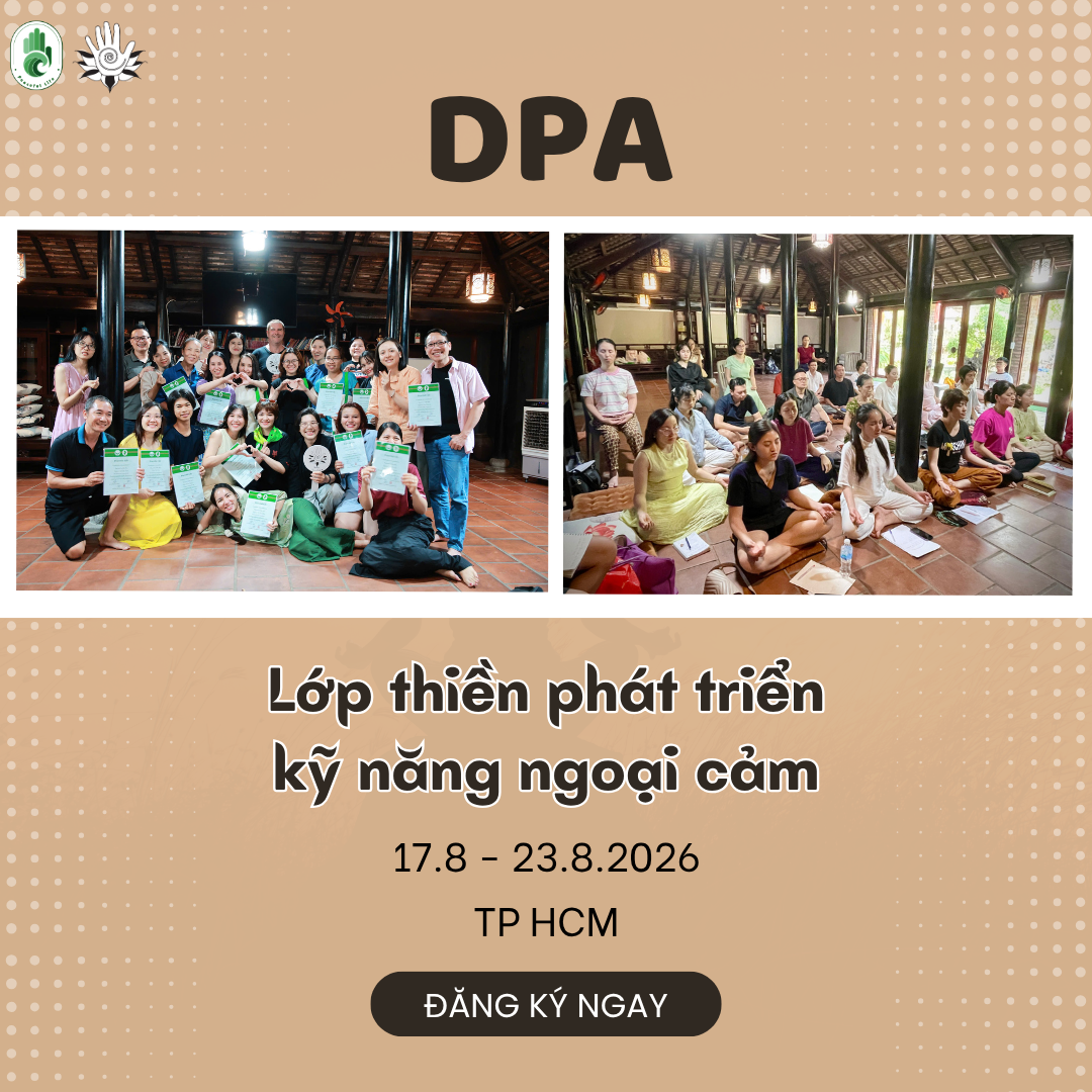 [HCM - T8.2026] - Lớp Phát triển Kỹ năng ngoại cảm (DPA)