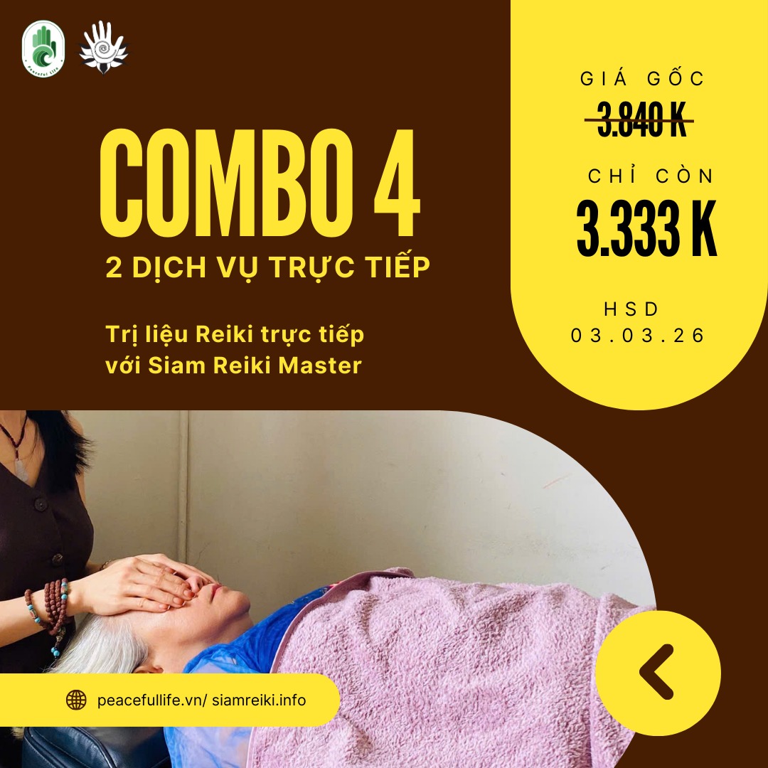 [VN] Combo 4 - 2 dịch vụ trực tiếp (Reiki Master)